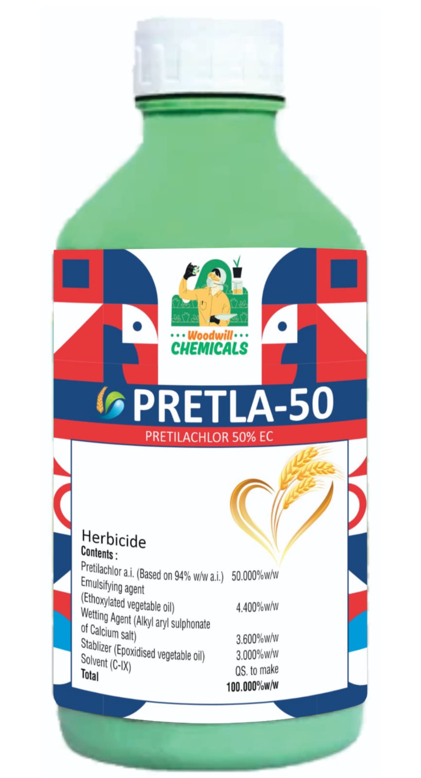 Pretla-50 Bottle View product image